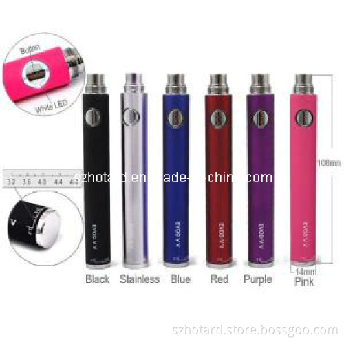 Newest Design Variable Voltage Evod VV Kit /Evod-Twist Battery